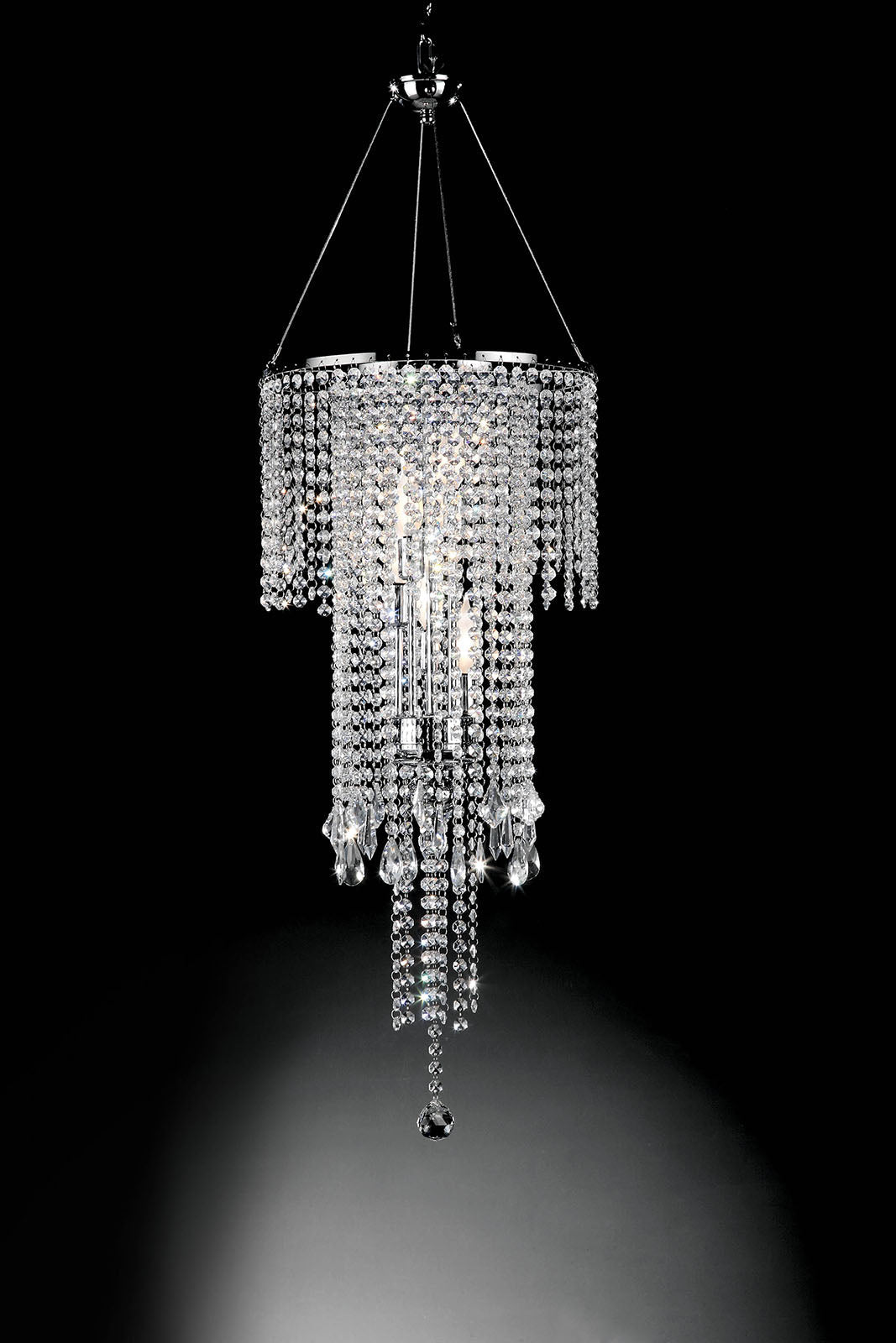 Alrai Clear 32"H Ceiling Lamp - ATL FURNITURE