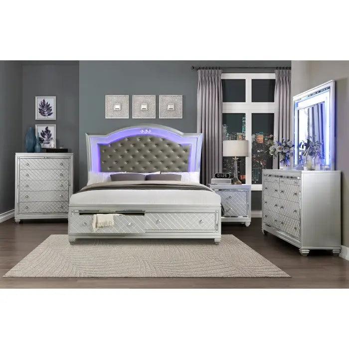 Leesa Storage Bed By Homelegance - ATL FURNITURE