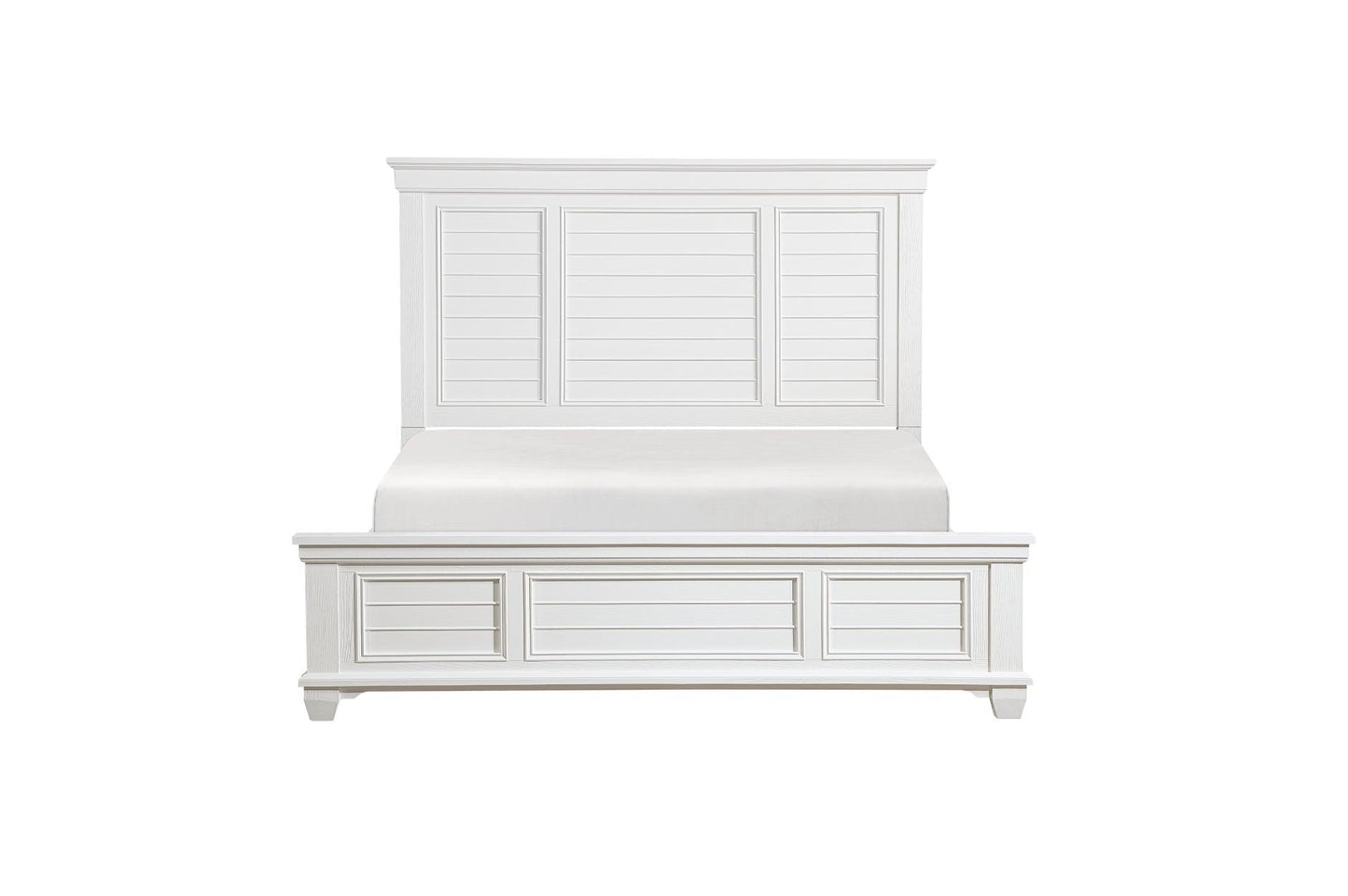 Mackinac 4-Piece Bedroom Set In White By Homelegance Furniture - ATL FURNITURE