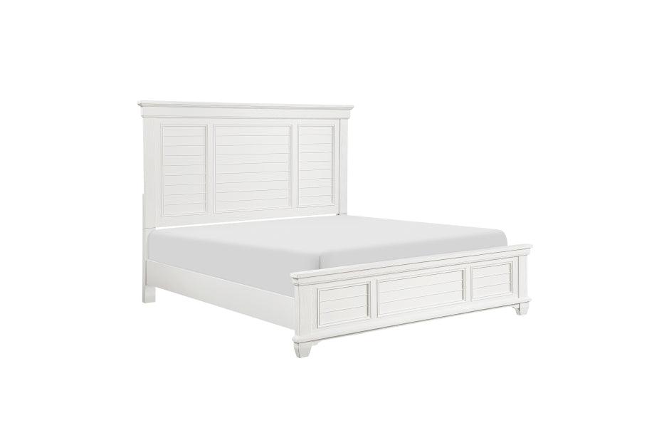 Mackinac 4-Piece Bedroom Set In White By Homelegance Furniture - ATL FURNITURE