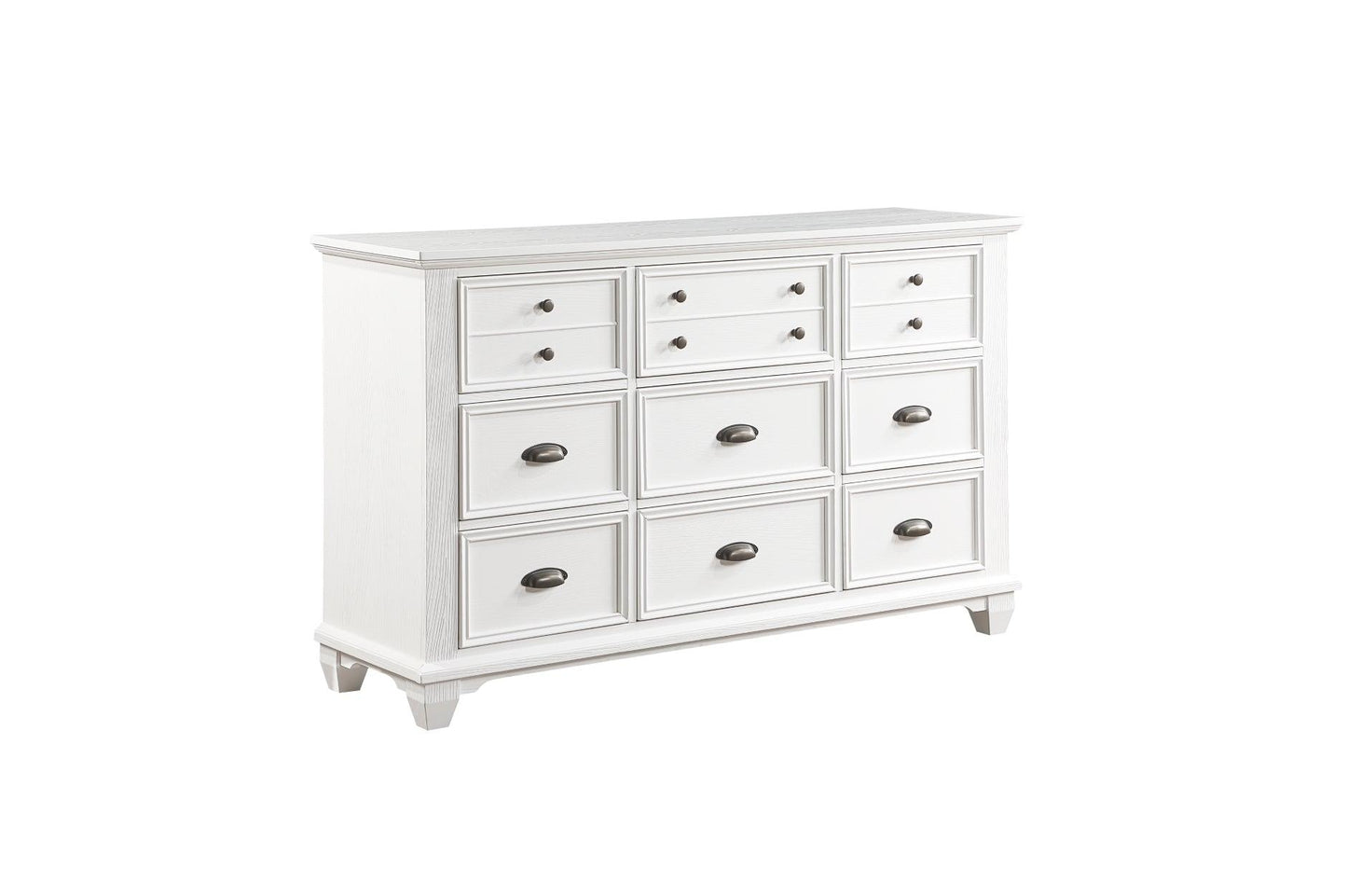 Mackinac 4-Piece Bedroom Set In White By Homelegance Furniture - ATL FURNITURE