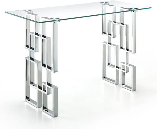 Meridian Furniture - Alexis Console Table In Chrome - 231-S - ATL FURNITURE