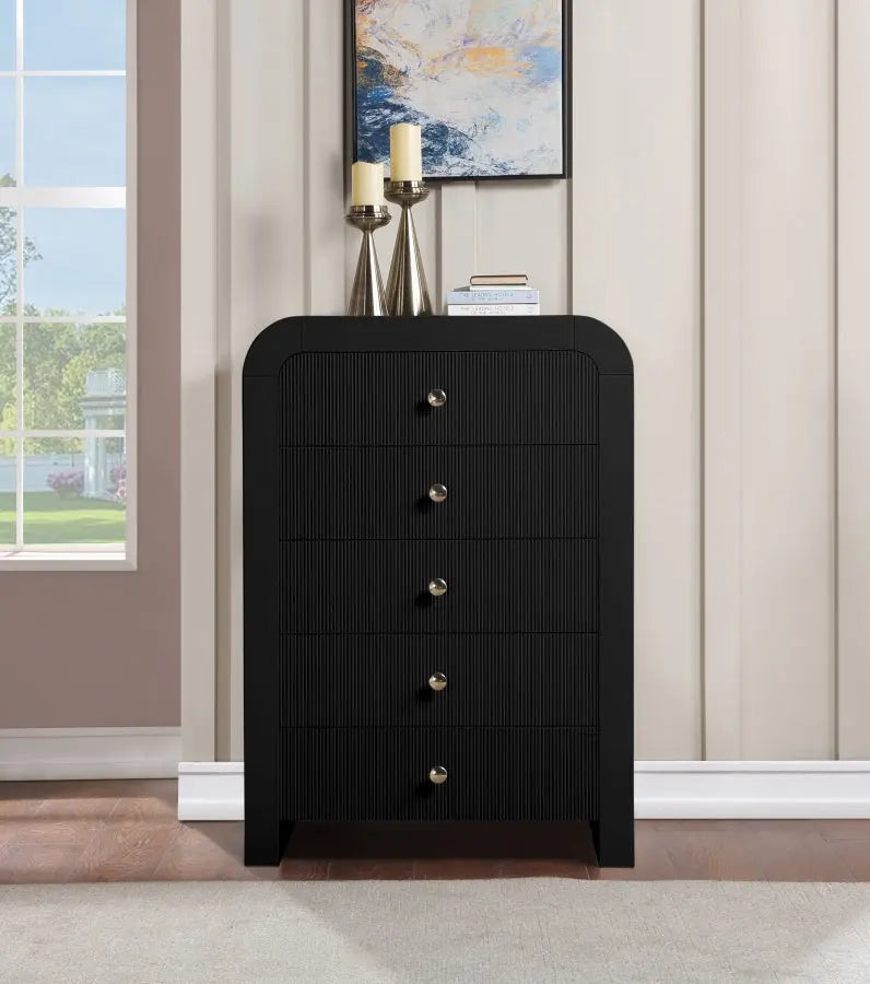 Artisto Chest In Black - 888Black-Ch - ATL FURNITURE