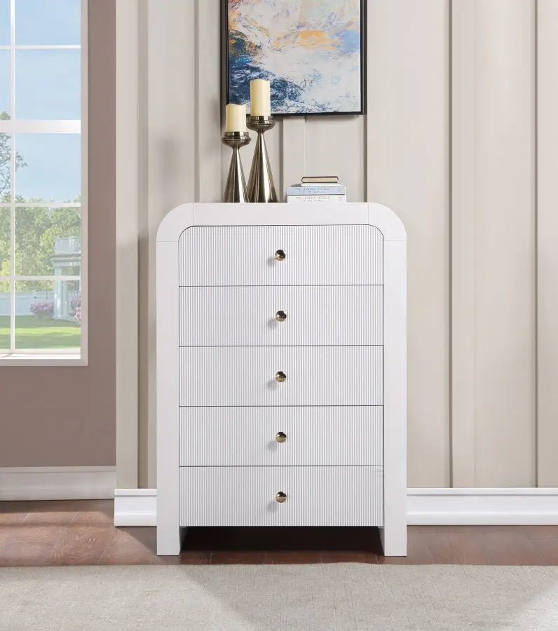 Artisto Chest In White - 888White-Ch - ATL FURNITURE