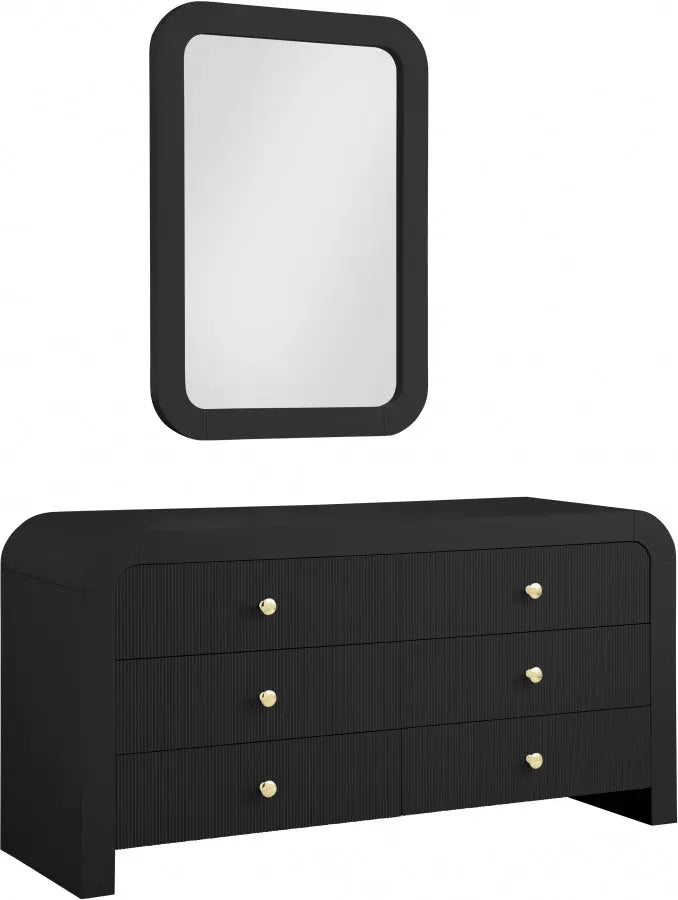 Artisto Dresser In Black - 888Black-D - ATL FURNITURE