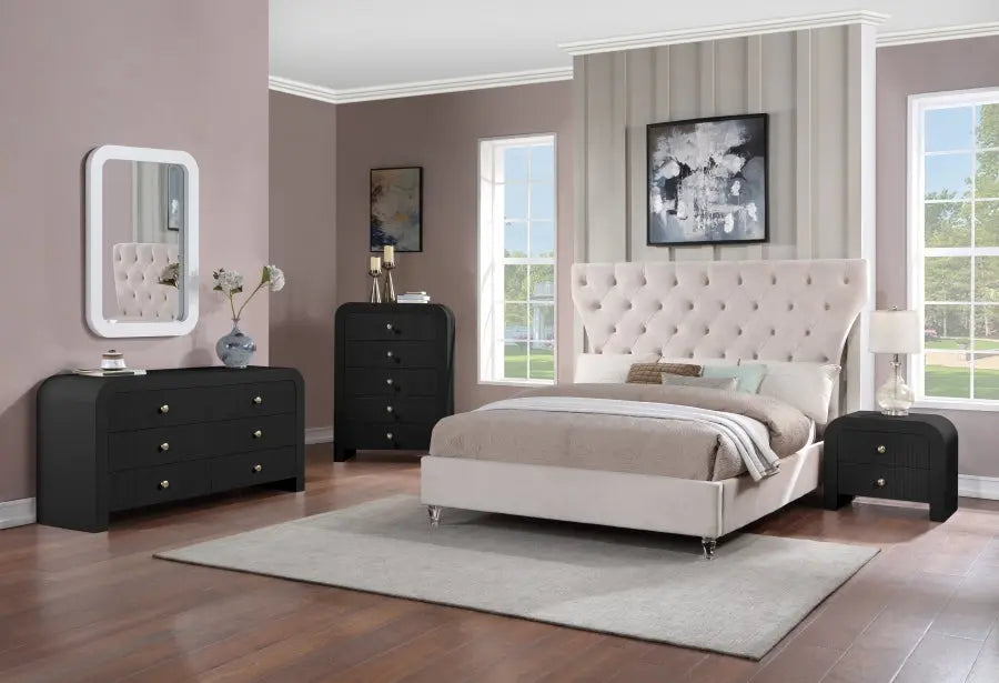 Artisto Dresser In Black - 888Black-D - ATL FURNITURE