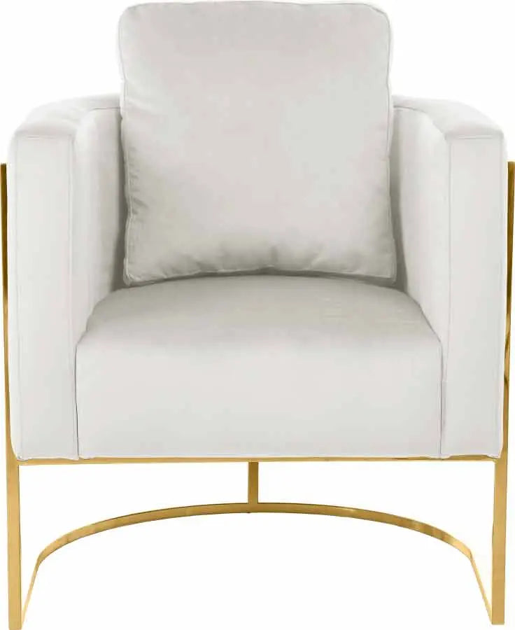 Casa 3 Piece Living Room Set In Cream - ATL FURNITURE