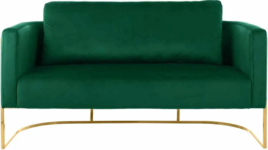 Casa 3 Piece Living Room Set In Green - ATL FURNITURE