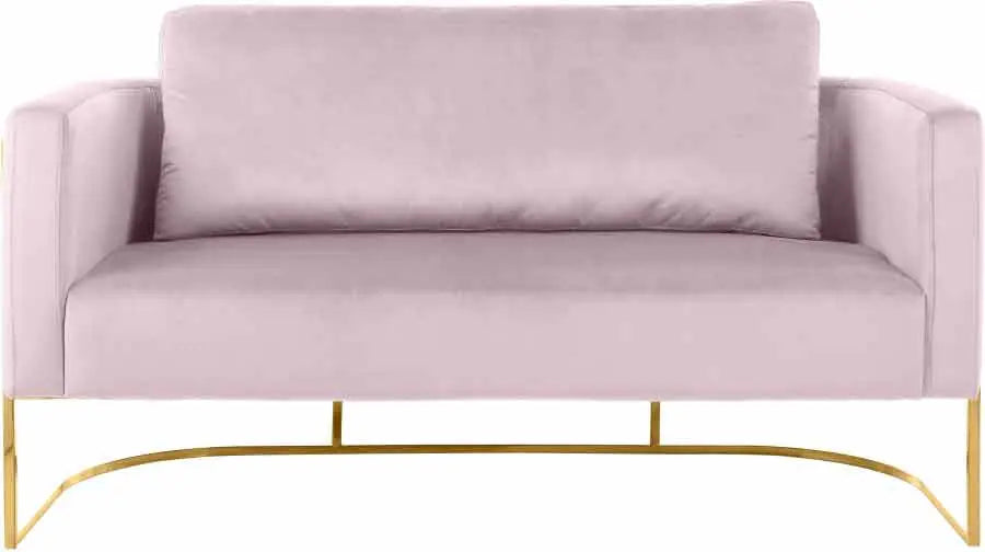 Casa 3 Piece Living Room Set In Pink - ATL FURNITURE