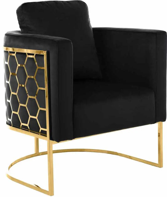 Casa Chair In Black - ATL FURNITURE