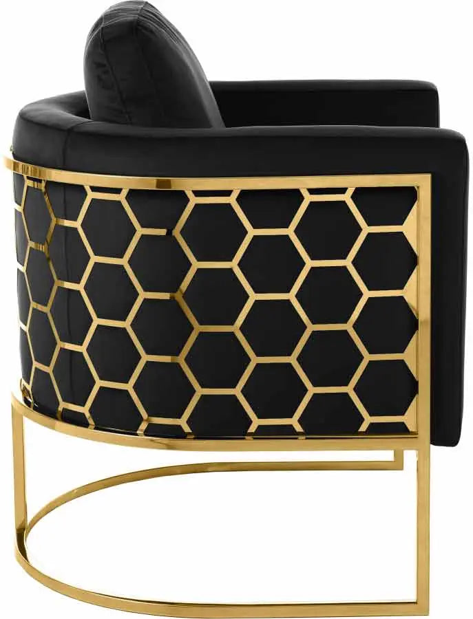 Casa Chair In Black - ATL FURNITURE