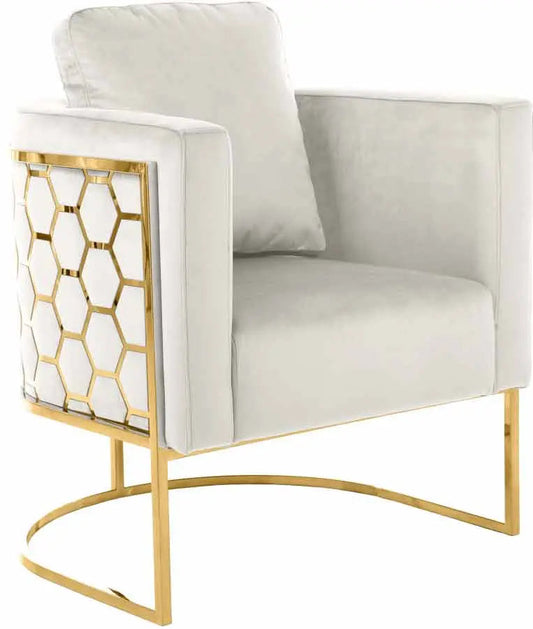 Casa Chair In Cream - ATL FURNITURE