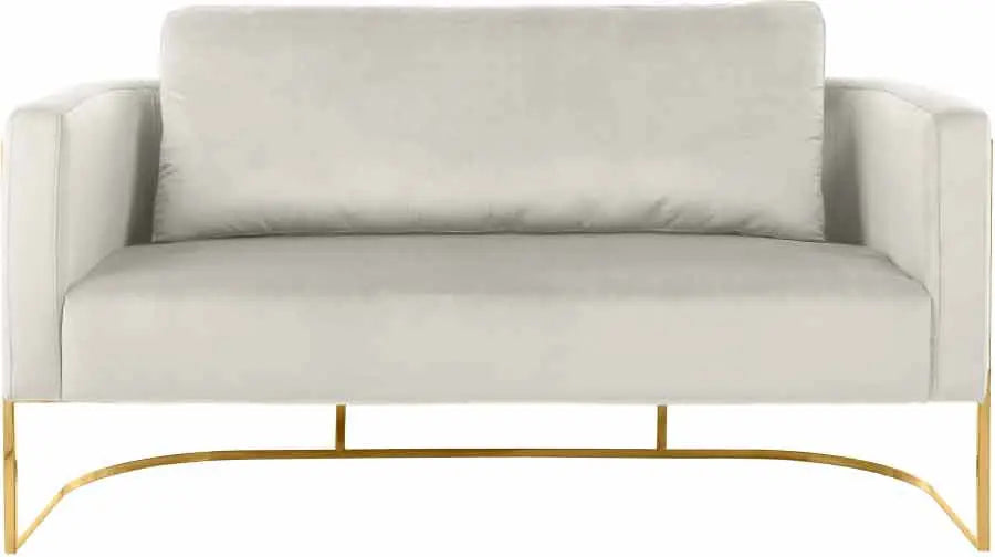 Casa Loveseat In Cream - ATL FURNITURE