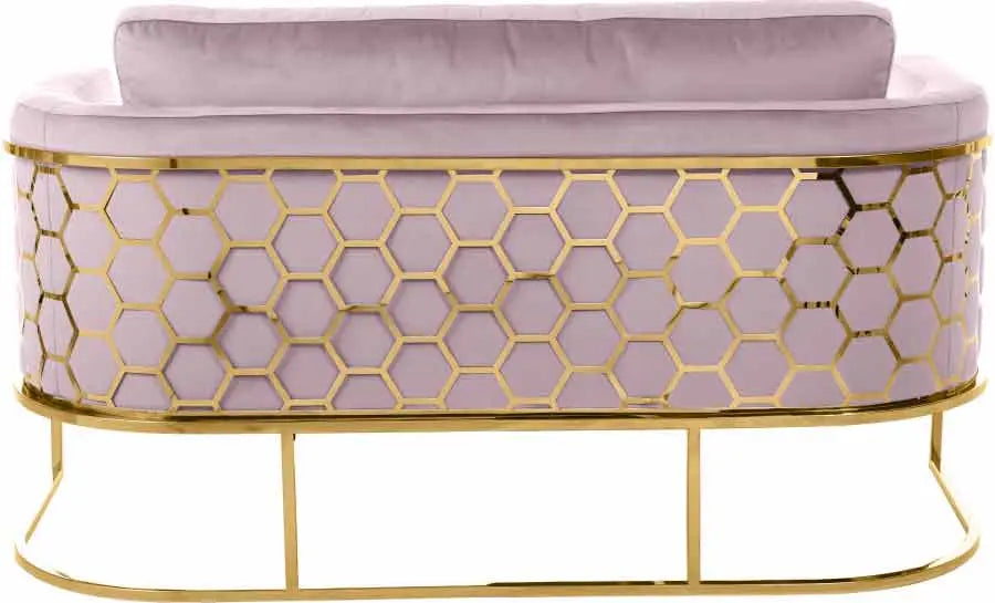 Casa Loveseat In Pink - ATL FURNITURE