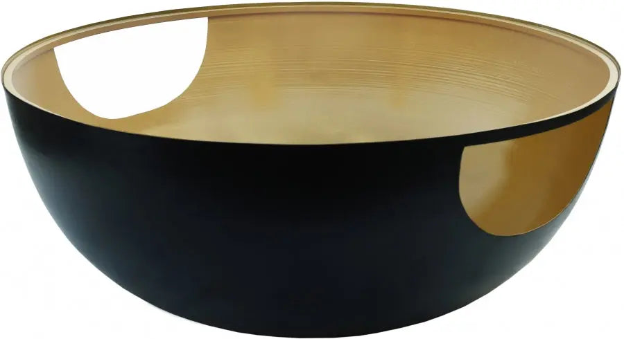 Doma Coffee Table In Black And Gold - ATL FURNITURE