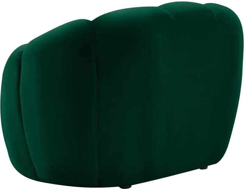 Meridian Furniture - Elijah Velvet Chair In Green - 613Green-C - ATL FURNITURE