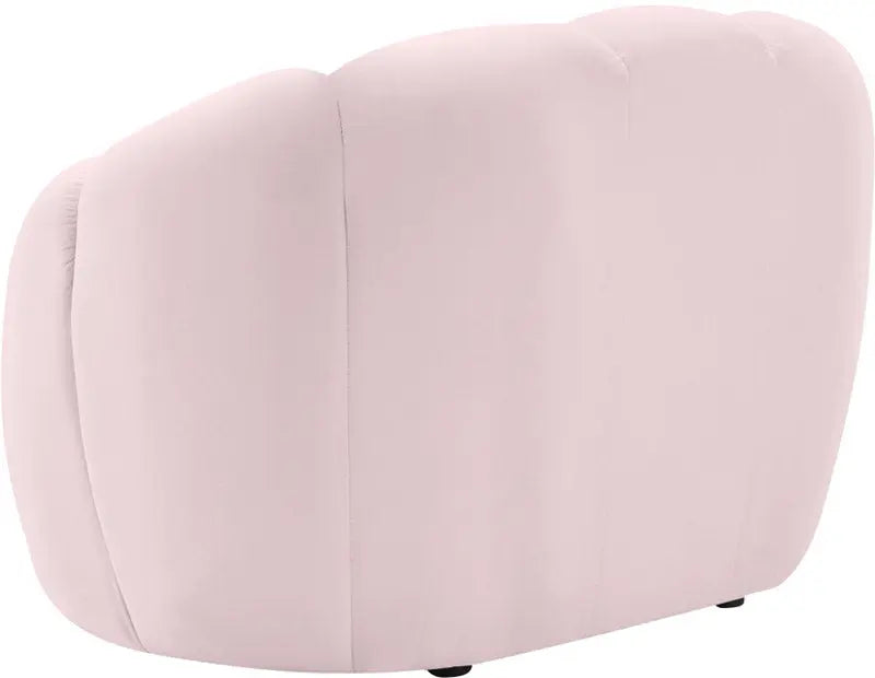 Meridian Furniture - Elijah Velvet Chair In Pink - 613Pink-C - ATL FURNITURE