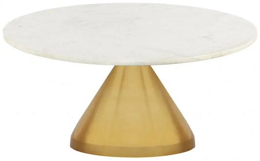 Meridian Furniture - Emery Coffee Table In Gold - 285-Ct - ATL FURNITURE