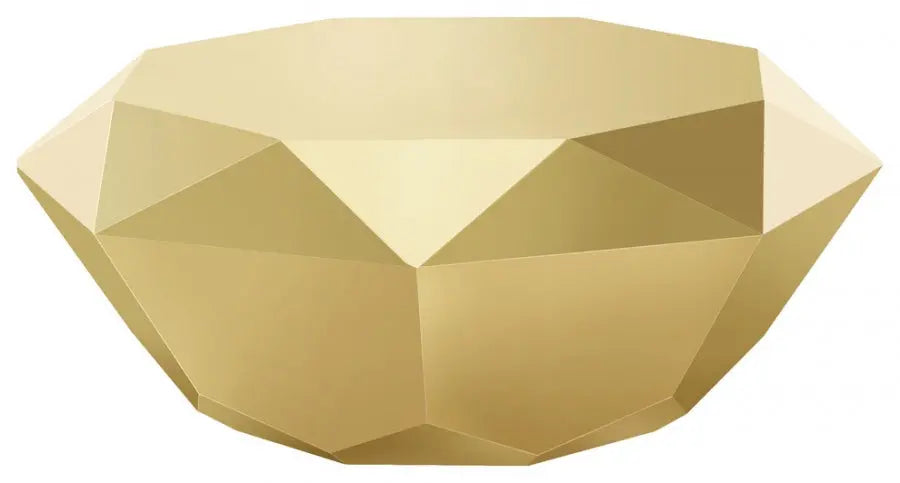 Meridian Furniture - Gemma Coffee Table In Gold - 222Gold-C - ATL FURNITURE