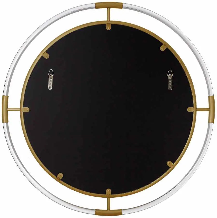 Meridian Furniture - Ghost Mirror In Gold - 453-M - ATL FURNITURE