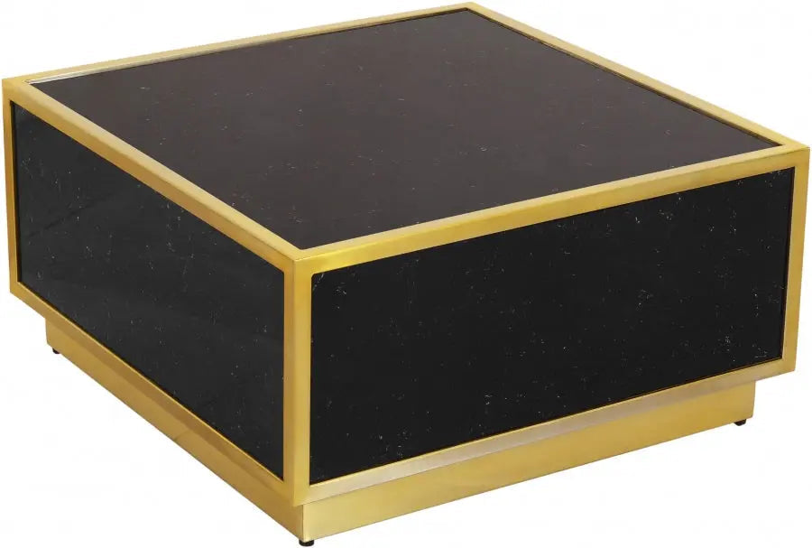 Meridian Furniture - Glitz Coffee Table In Black - 243-Ct - ATL FURNITURE