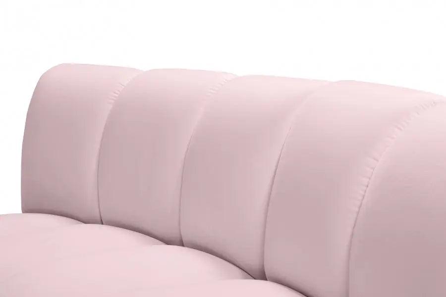 Infinity 12 Piece Modular Sectional In Pink - ATL FURNITURE