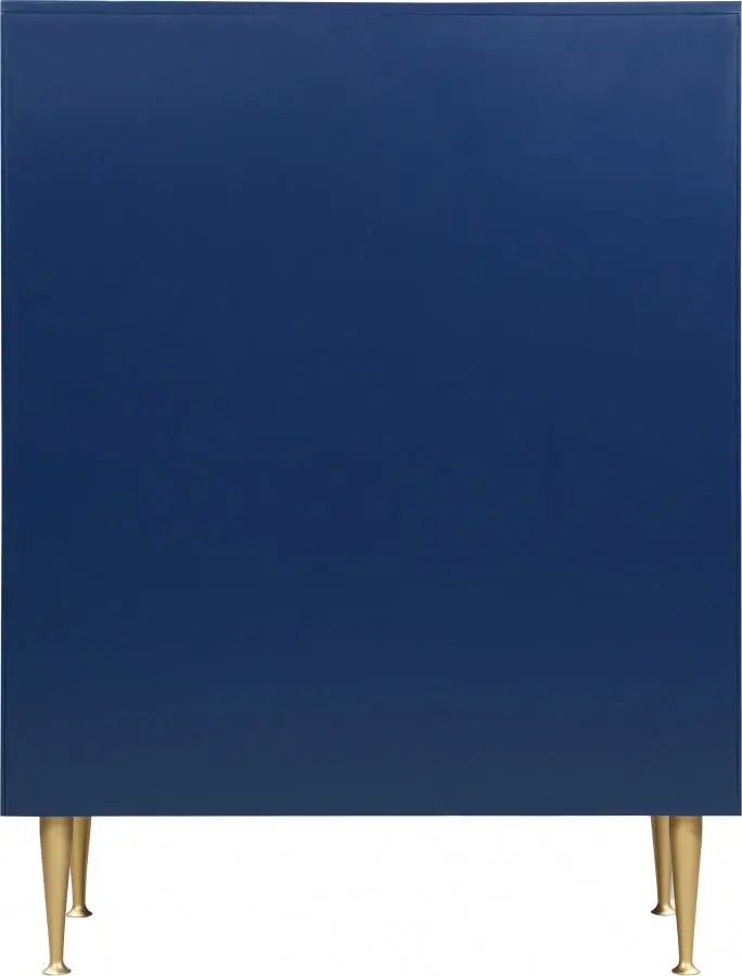 Meridian Furniture - Marisol Chest In Navy - 844Navy-Ch - ATL FURNITURE