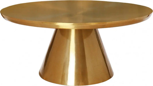 Meridian Furniture - Martini Coffee Table In Brushed Gold - 239-C - ATL FURNITURE