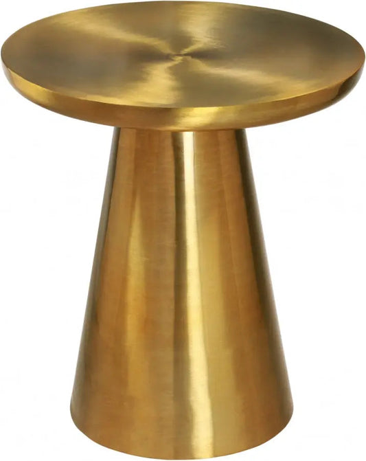 Meridian Furniture - Martini End Table In Brushed Gold - 239-E - ATL FURNITURE