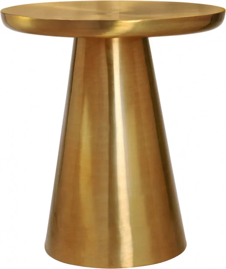 Meridian Furniture - Martini End Table In Brushed Gold - 239-E - ATL FURNITURE