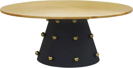 Meridian Furniture - Raven Coffee Table In Brushed Gold - 257-Ct - ATL FURNITURE