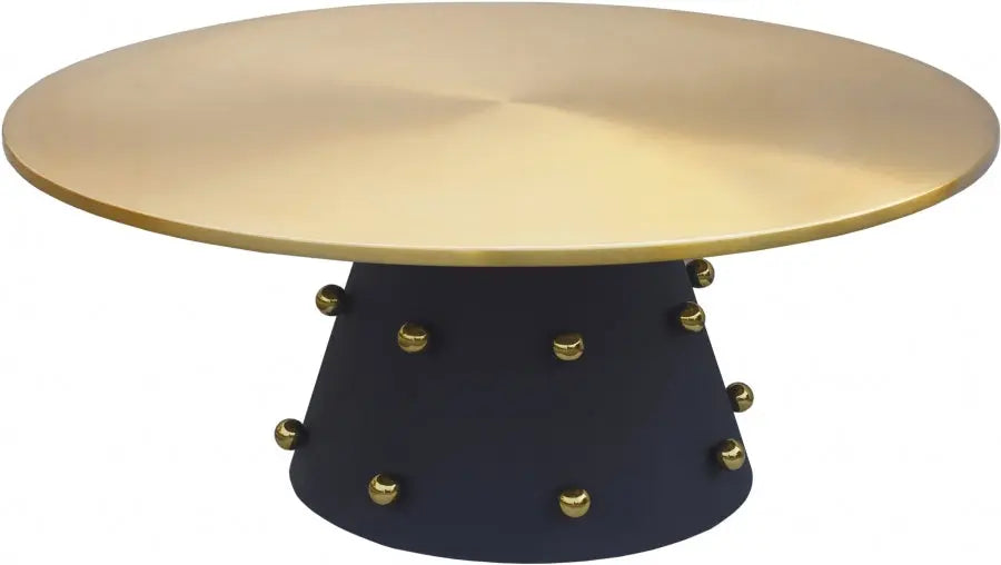 Meridian Furniture - Raven Coffee Table In Brushed Gold - 257-Ct - ATL FURNITURE