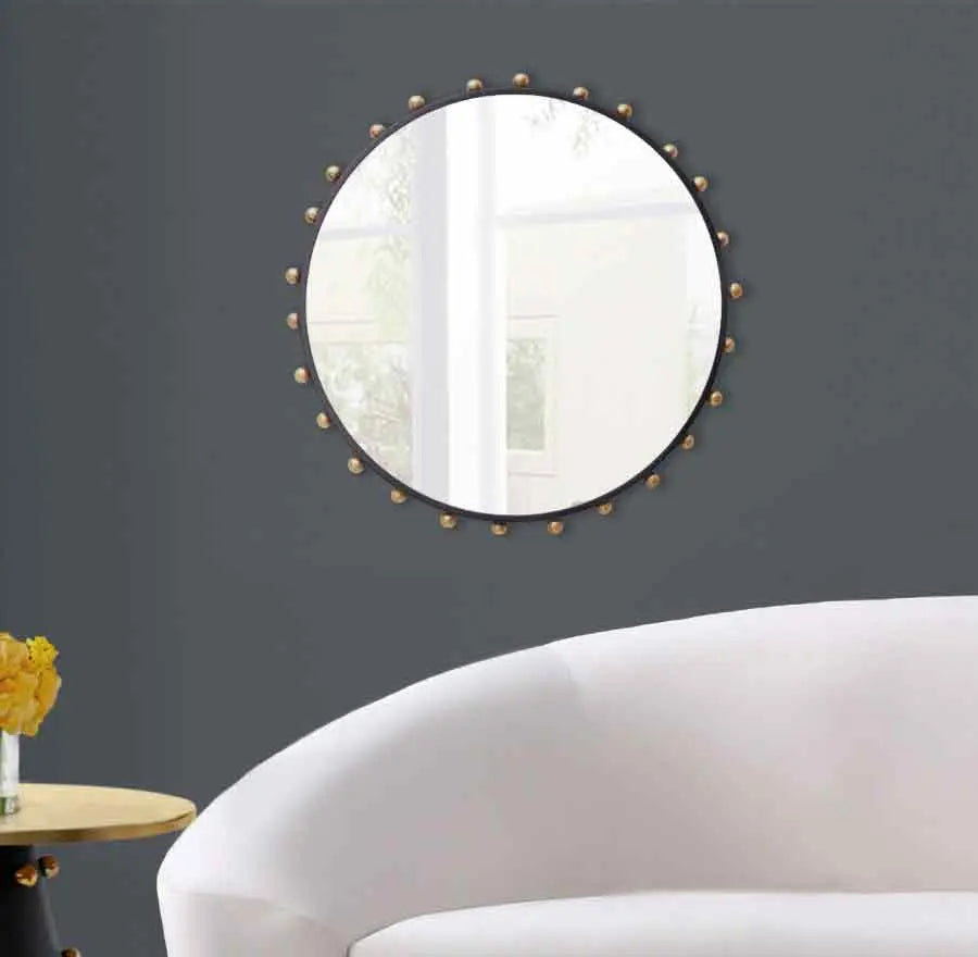 Meridian Furniture - Raven Mirror In Matte Black - 457-M - ATL FURNITURE