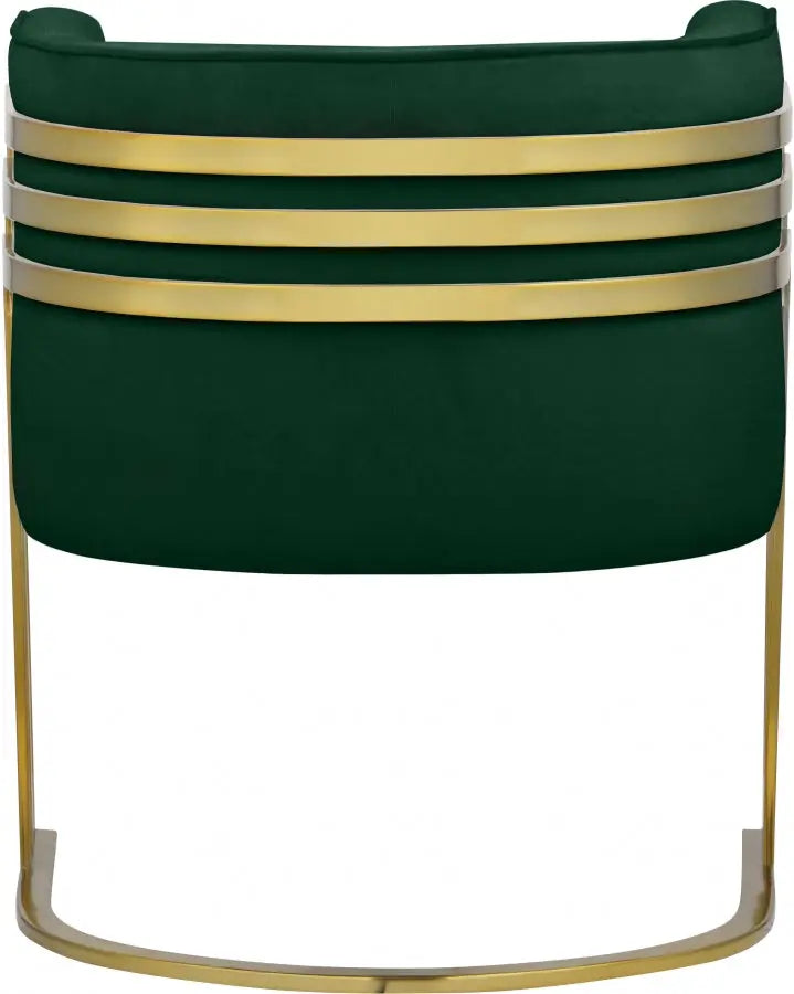 Meridian Furniture - Rays Accent Chair In Green - 533Green - ATL FURNITURE