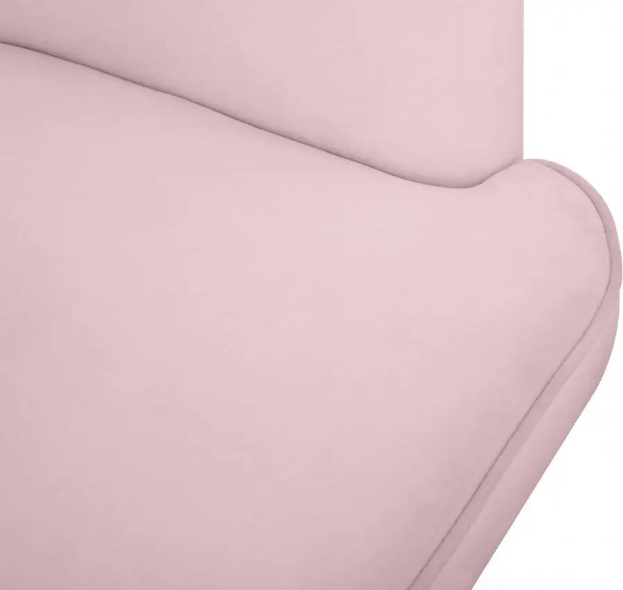 Meridian Furniture - Rays Accent Chair In Pink - 533Pink - ATL FURNITURE