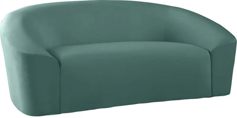 Meridian Furniture - Riley 3 Piece Living Room Set In Mint - 610Mint-S-3Set - ATL FURNITURE