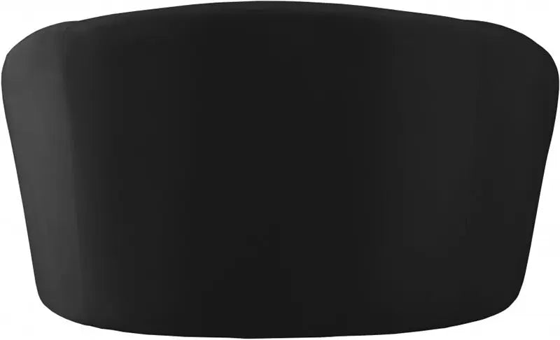 Meridian Furniture - Riley Velvet Chair In Black - 610Black-C - ATL FURNITURE