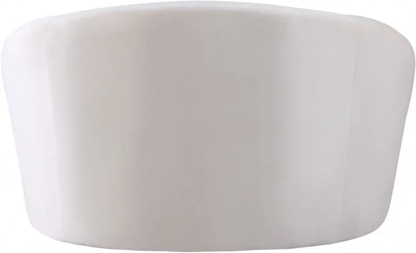 Meridian Furniture - Riley Velvet Chair In Cream - 610Cream-C - ATL FURNITURE