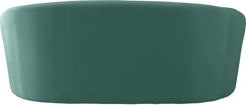 Meridian Furniture - Riley Velvet Loveseat In Mint - 610Mint-L - ATL FURNITURE