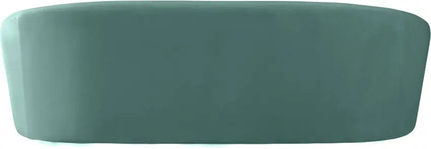 Meridian Furniture - Riley Velvet Sofa In Mint - 610Mint-S - ATL FURNITURE