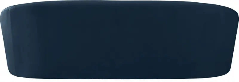 Meridian Furniture - Riley Velvet Sofa In Navy - 610Navy-S - ATL FURNITURE