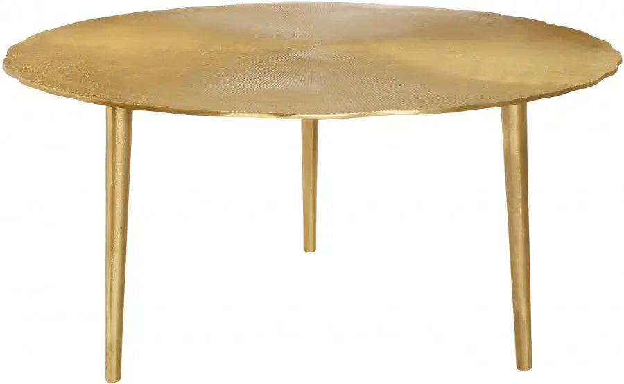 Meridian Furniture - Rohan Coffee Table In Gold - 259-Ct - ATL FURNITURE