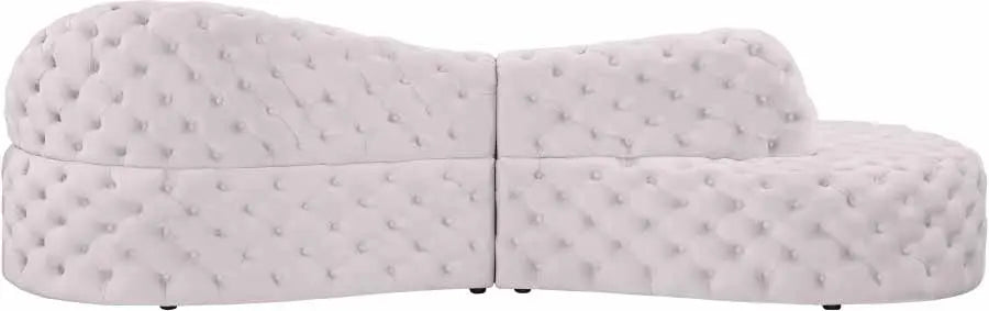 Royal 2 Piece Sectional In Cream - ATL FURNITURE