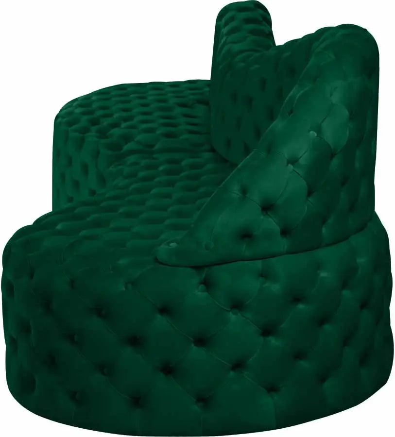 Royal 2 Piece Sectional In Green - ATL FURNITURE