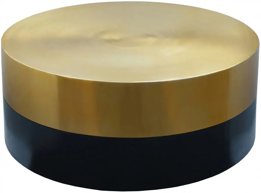 Meridian Furniture - Sun Coffee Table In Black And Gold - 287-Ct - ATL FURNITURE