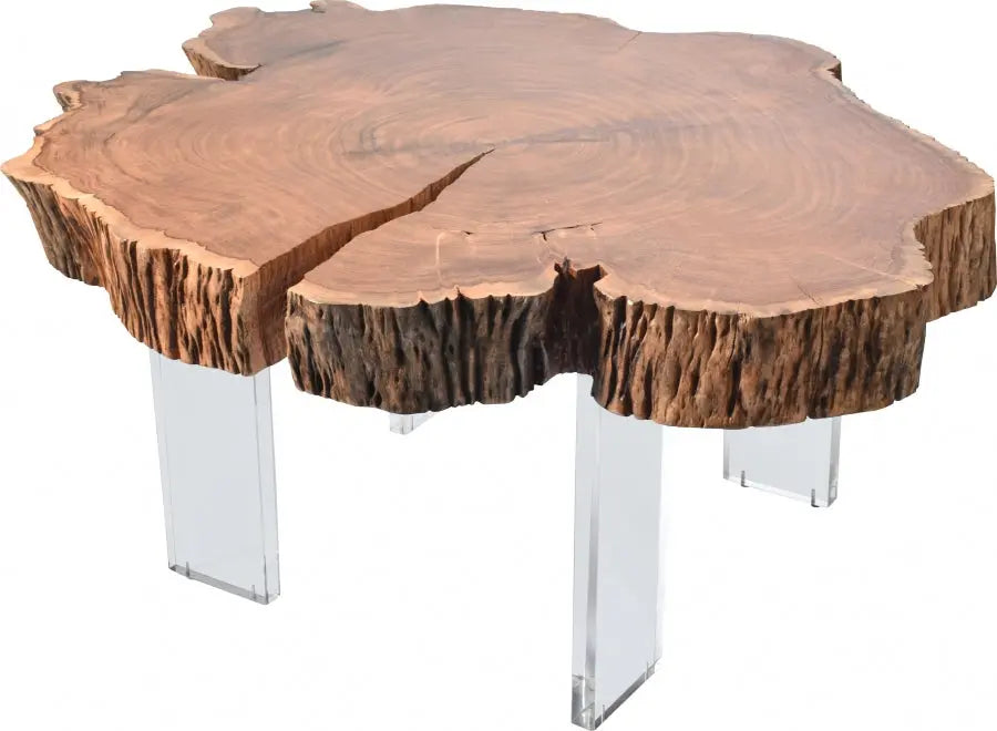 Meridian Furniture - Woodland Coffee Table In Natural - 258-Ct - ATL FURNITURE