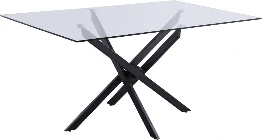 Meridian Furniture - Xander Dining Table In Matte Black - 903-T - ATL FURNITURE