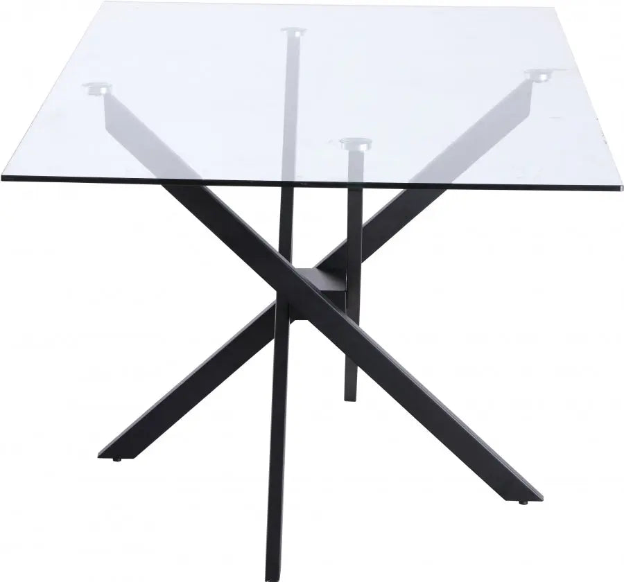 Meridian Furniture - Xander Dining Table In Matte Black - 903-T - ATL FURNITURE