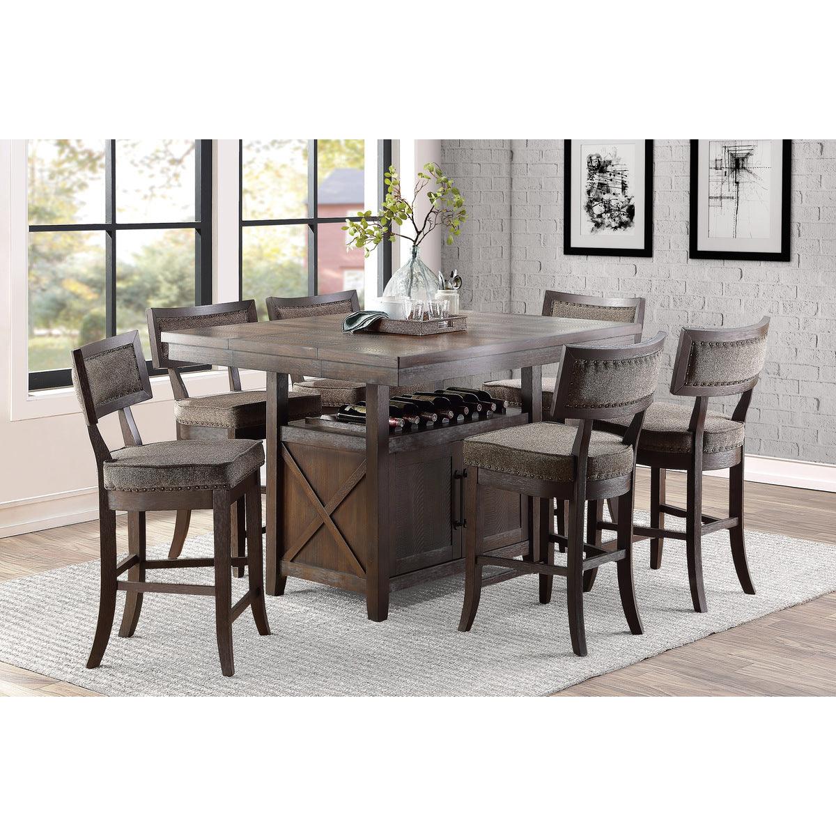 Oxton Counter Height Dining Room Set By Homelegance - ATL FURNITURE