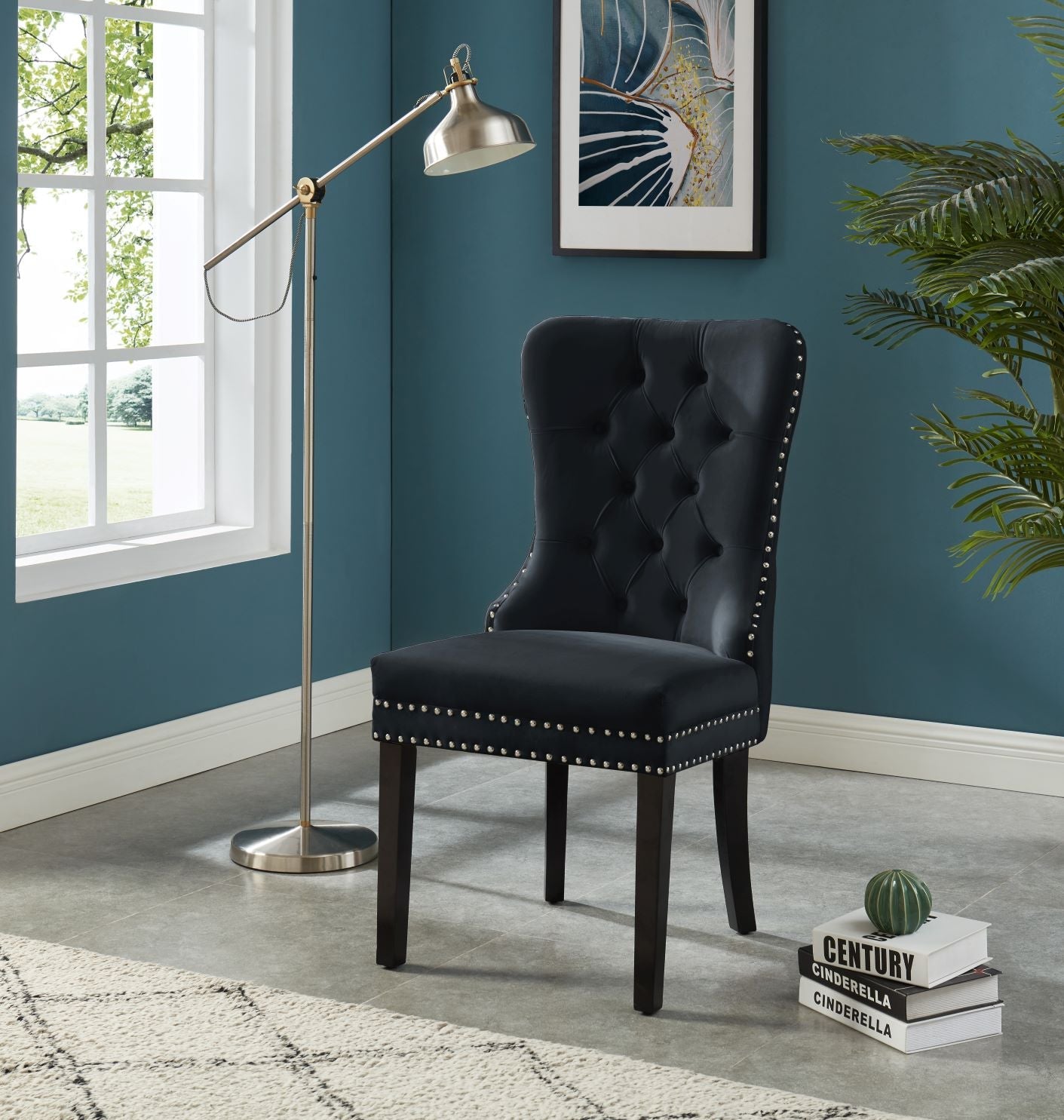 Velvet Dining Chair - ATL FURNITURE